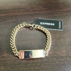 Express Gold-Tone Chain Bracelet